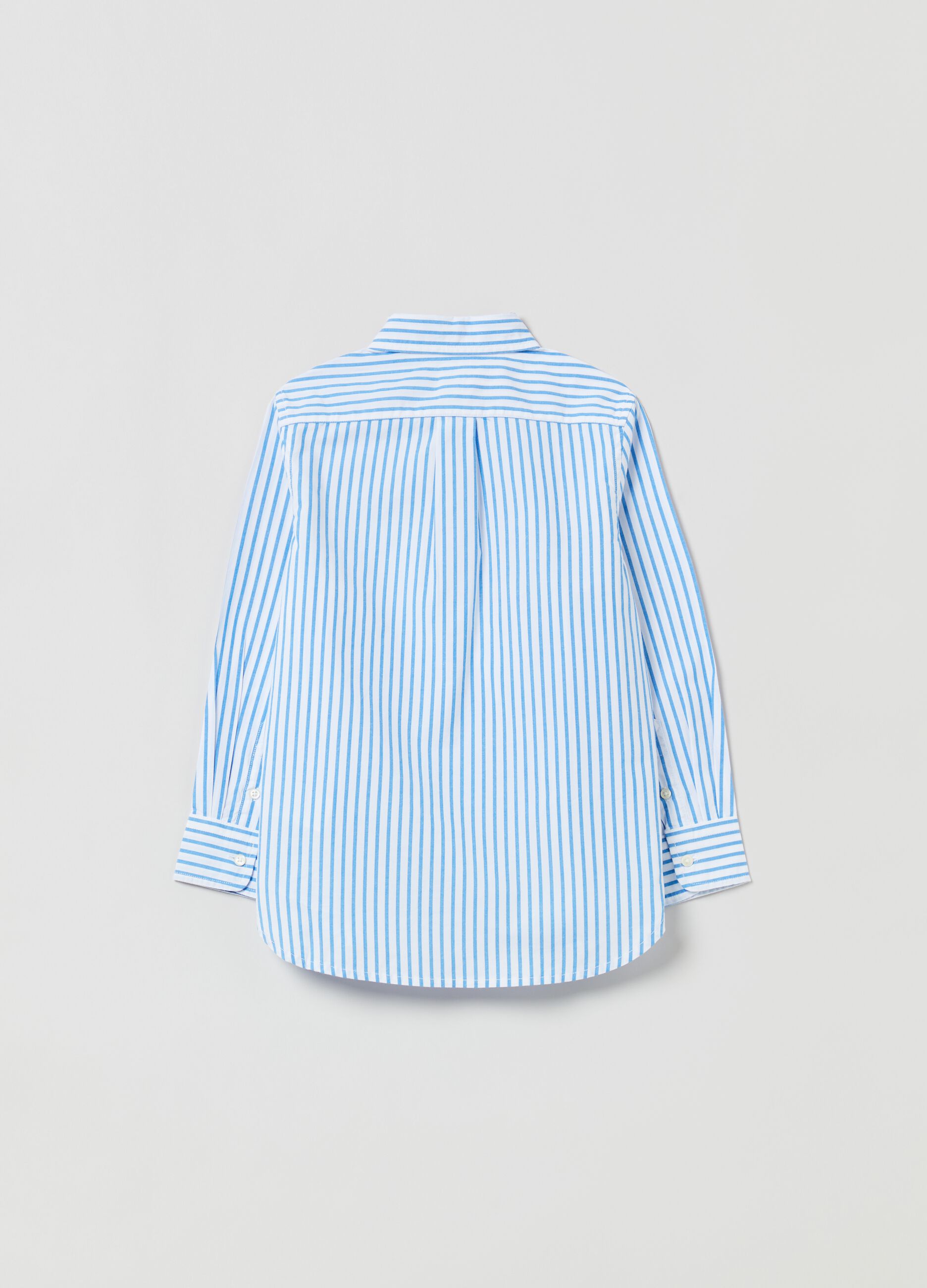 Camicia in popeline a righe_1