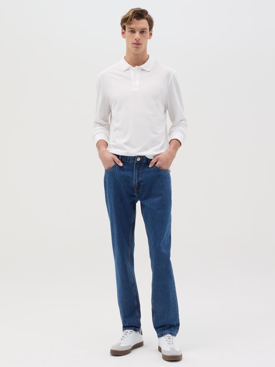 Slim-fit jeans with five pockets_0