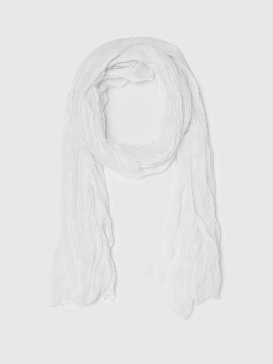 Crinkle-effect pashmina_0