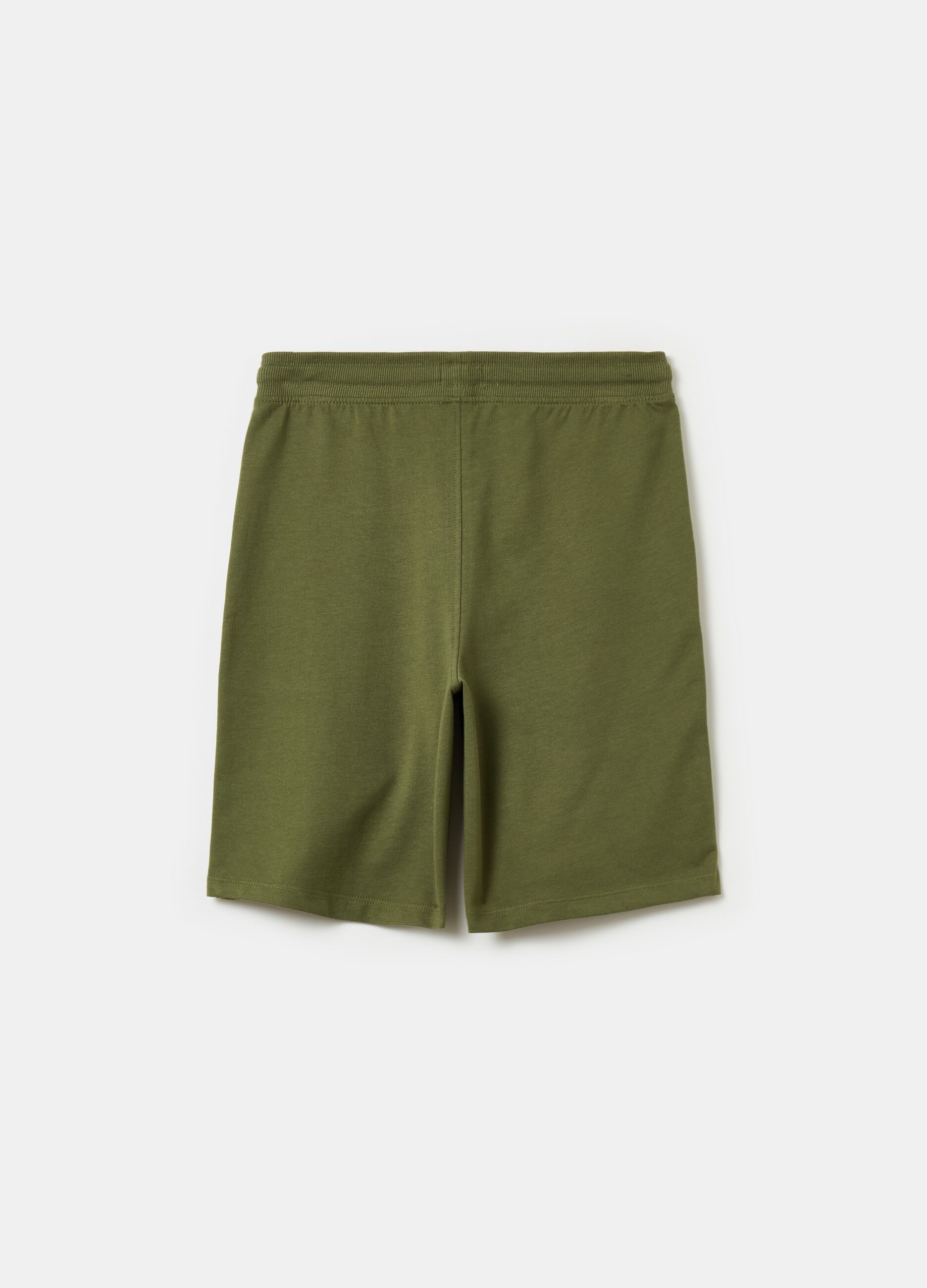 Shorts in French Terry tinta unita