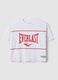 Pure White Cotton T-shirt Regular Fit with Everlast Print_4