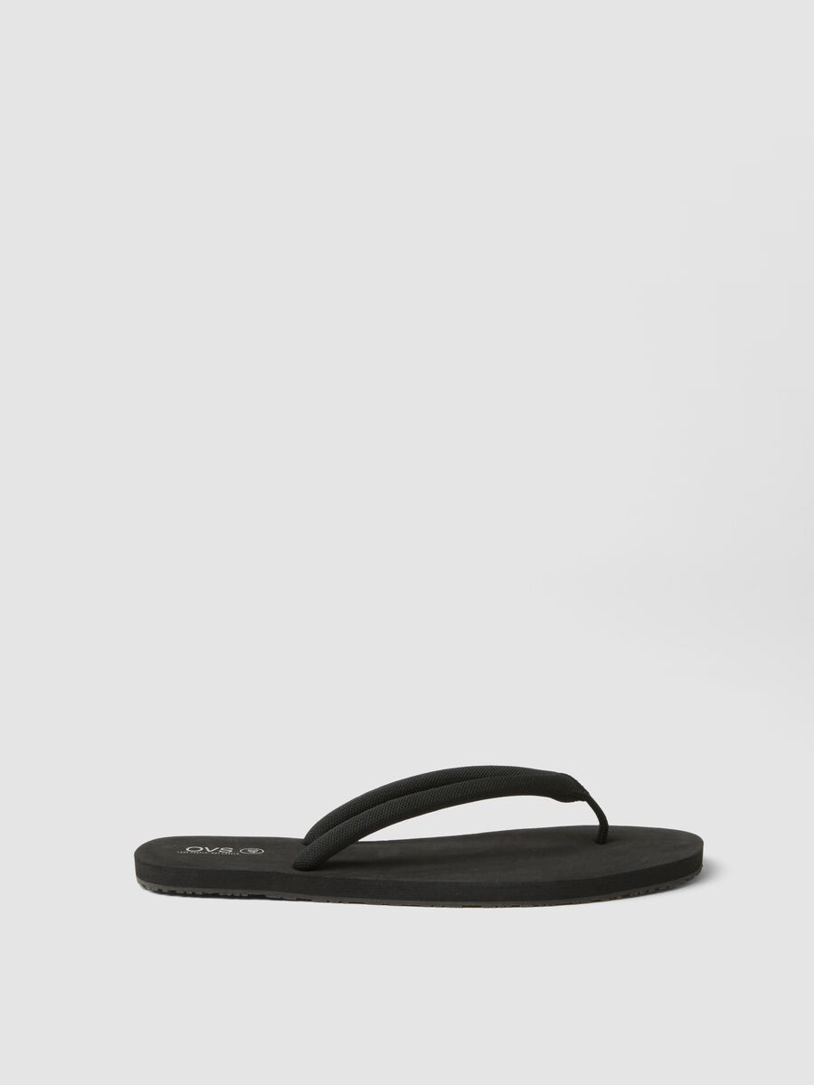 Infradito nere con cinturini spessi_0