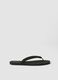 Black flip-flops with chunky straps_0