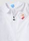 White nursery apron with Frozen embroidery_2