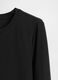 Black Stretch Long Sleeve Top_4
