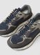 Sneakers blu casual con lacci e suola running_2