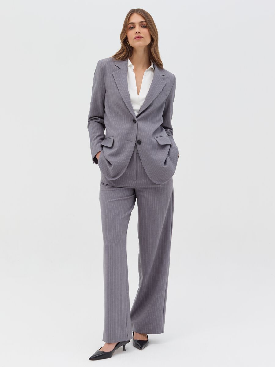 Stretch single-breasted blazer_1