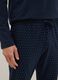 Blue pure cotton pyjamas regular fit_3