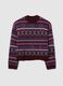 Multicolour round neck jumper_4
