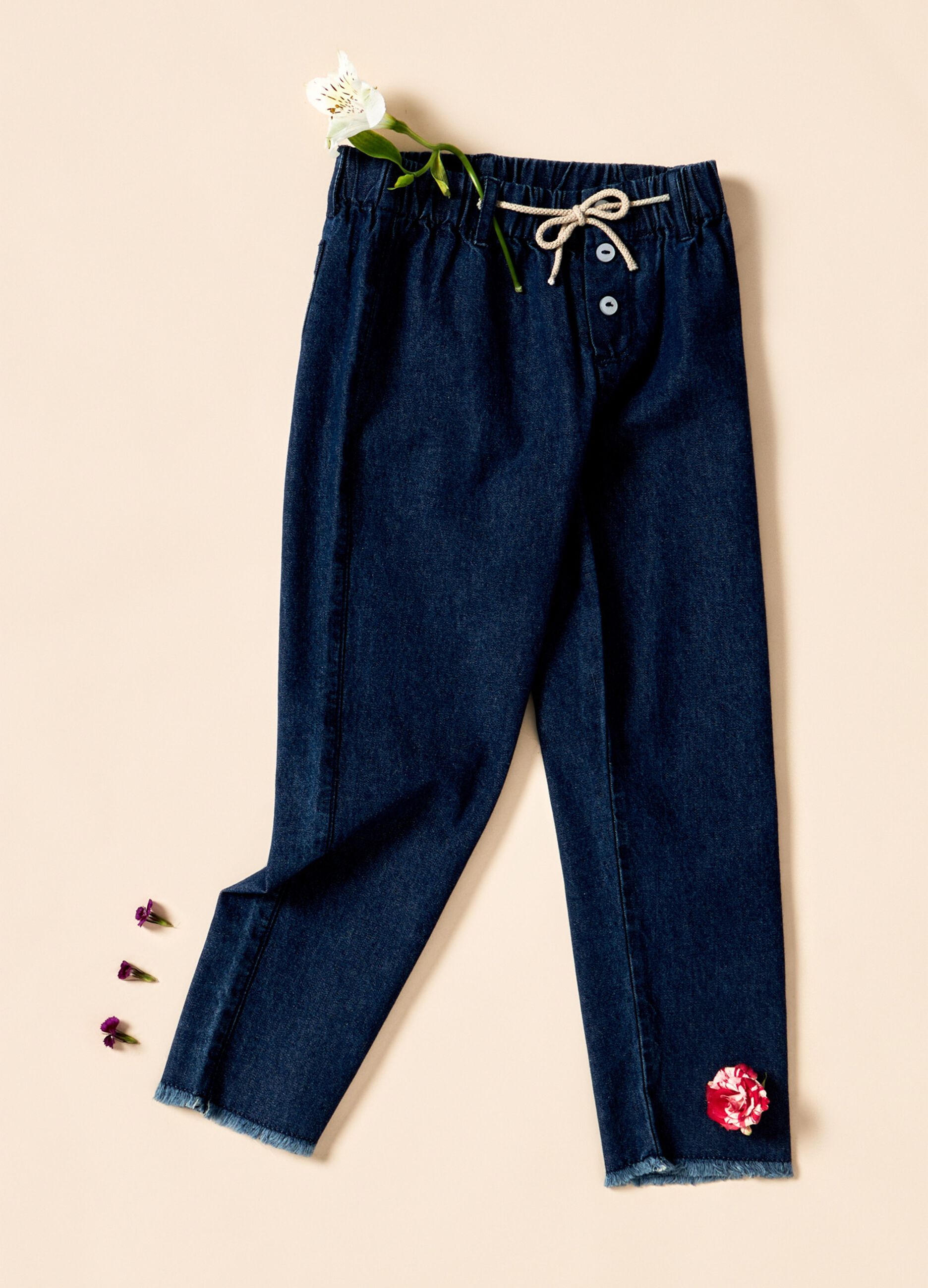 Pantaloni denim leggero IANA