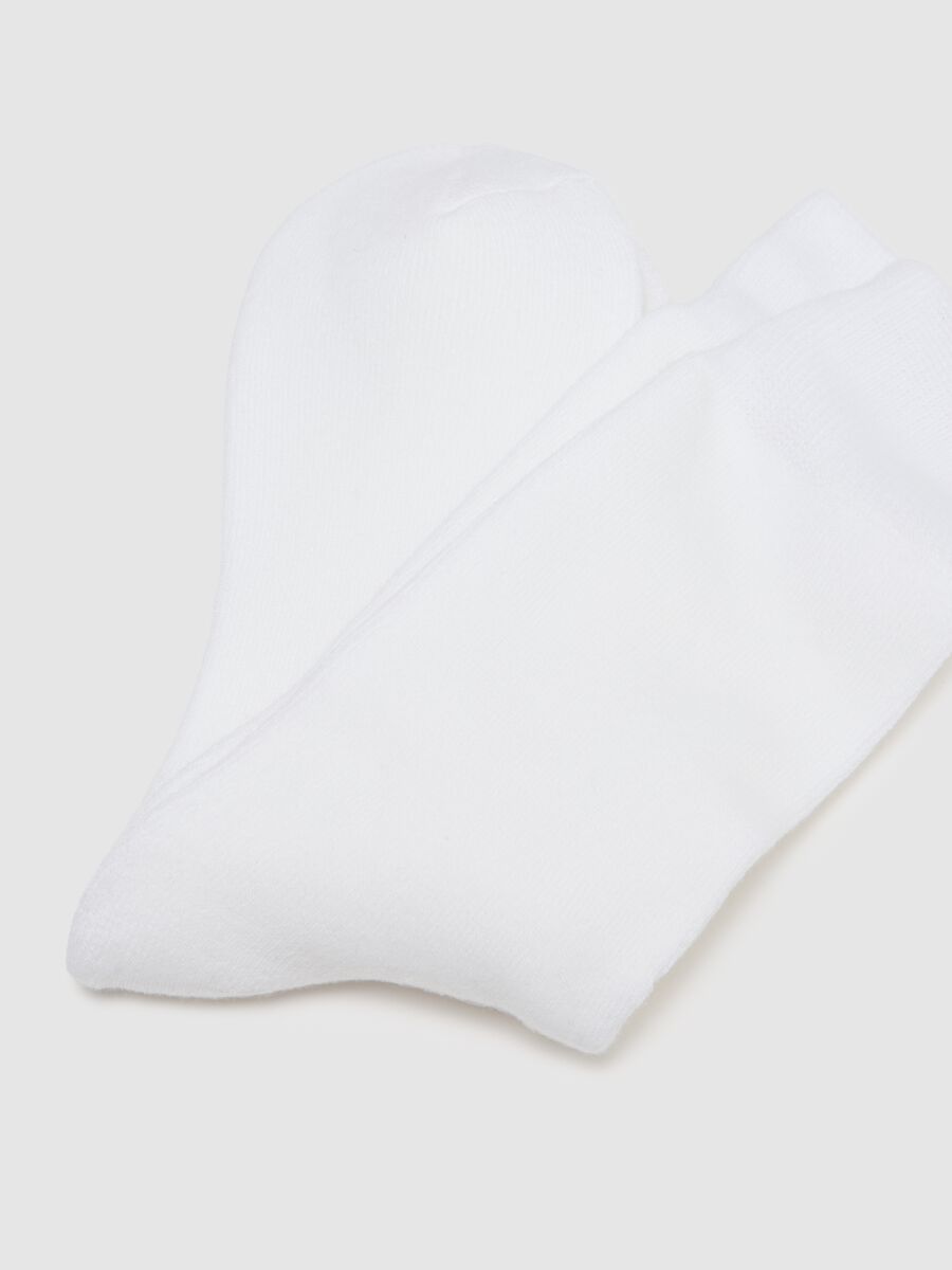 White Short Socks Twin Pack_1