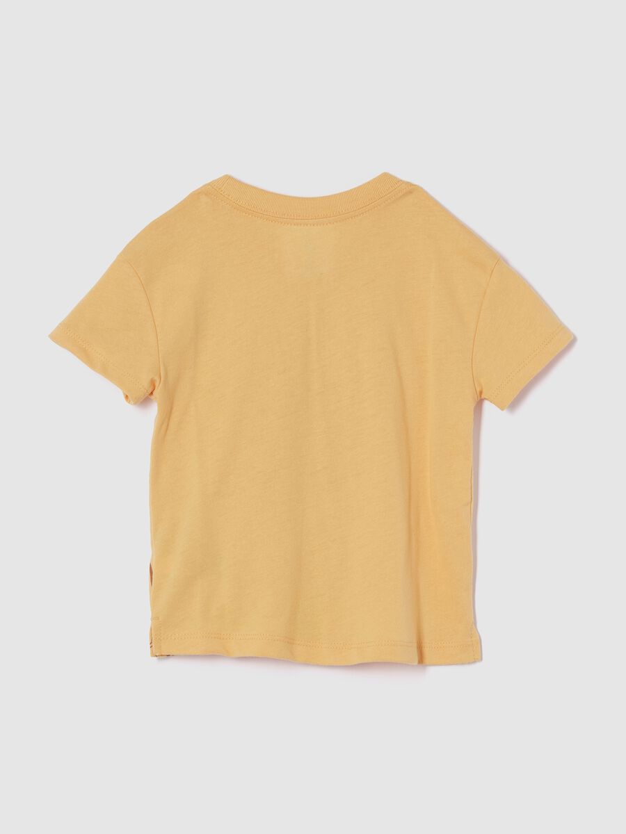 Yellow T-shirt with GAP print and character_1