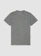 Grey regular-fit T-shirt in pure organic cotton_0