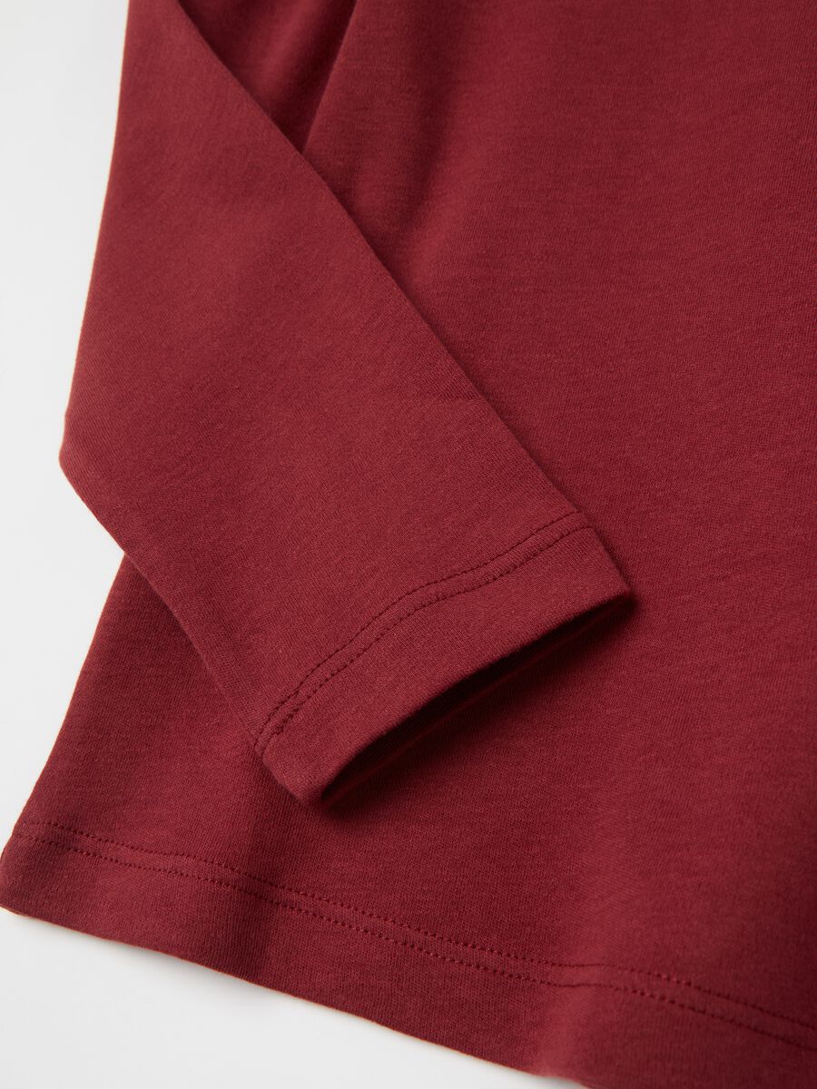 T-shirt in cotone a maniche lunghe_2