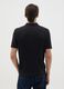 Black pure cotton polo regular fit_3