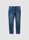 Skinny fit stretch cotton denim jeans_4