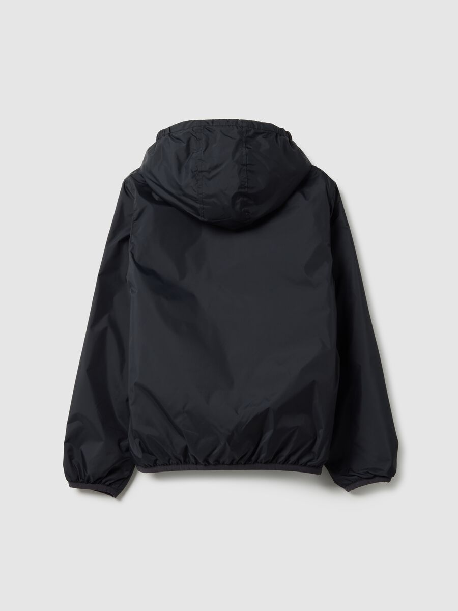 Boys' Light Black Jacket Regular Fit_4