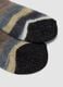 Multicolour striped socks in mohair and stretch alpaca_1