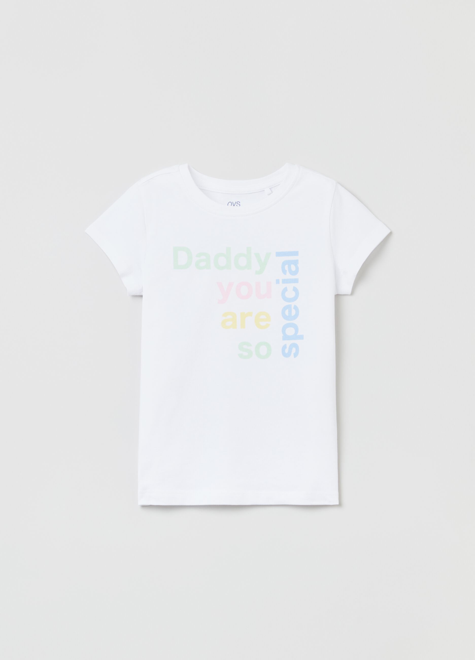T-shirt con stampa Festa del Papà
