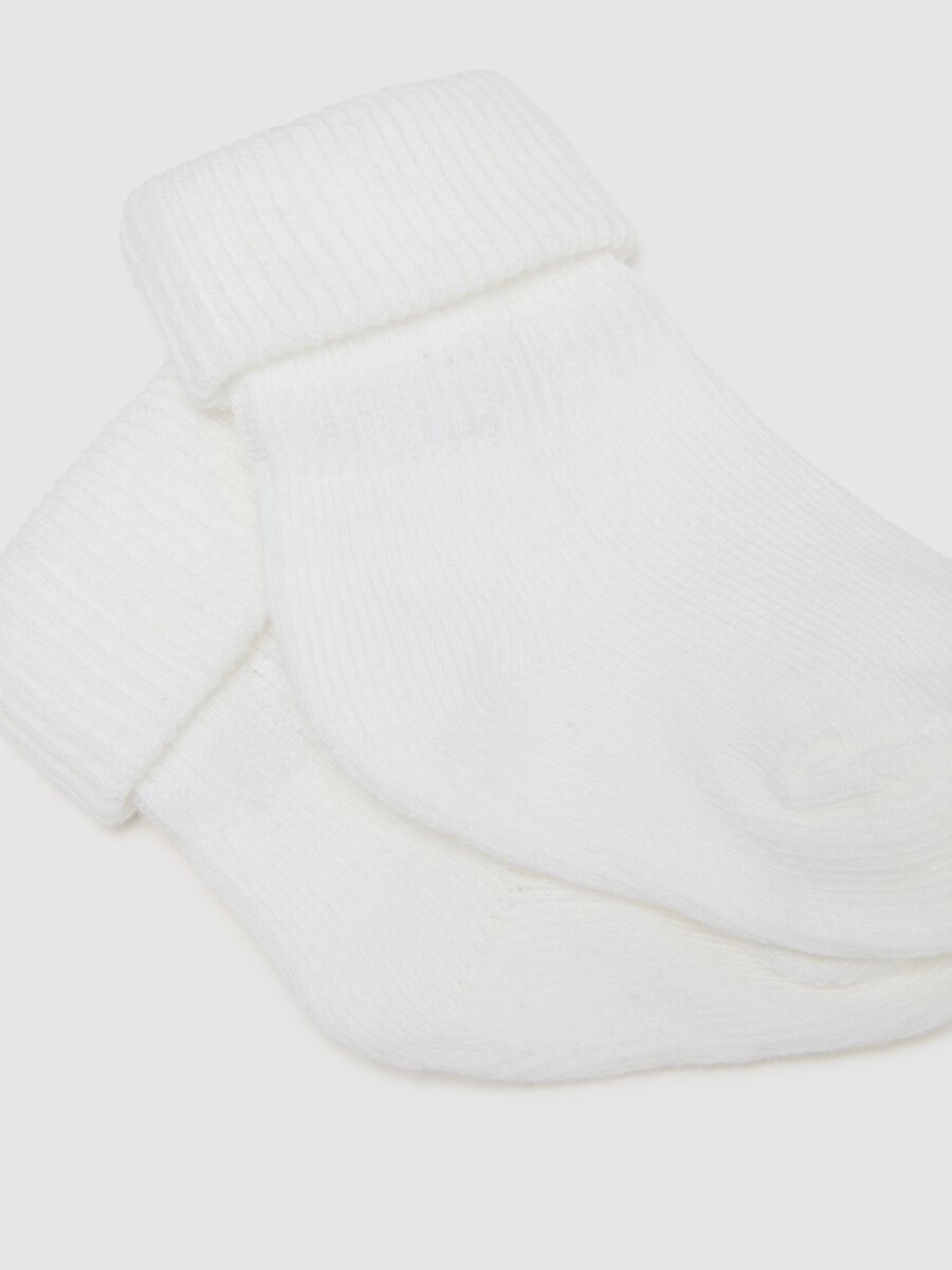 Set tripack calzini da neonato in misto cotone multicolor_1