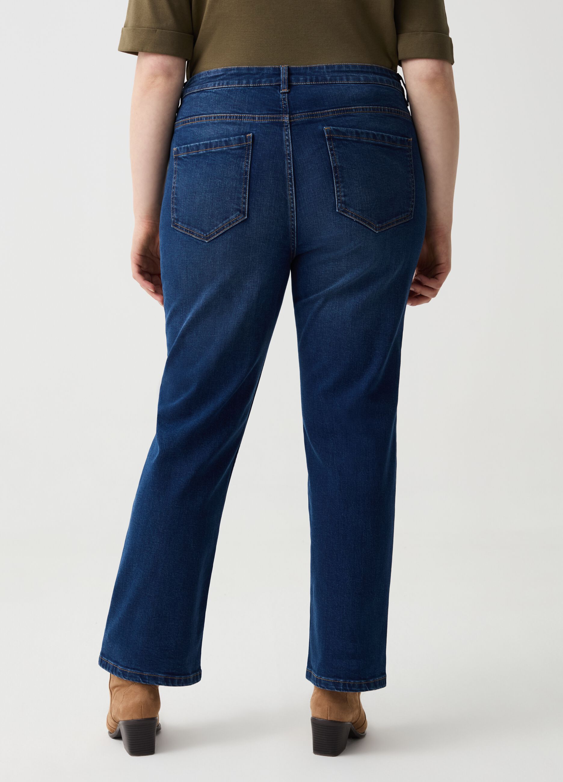 Jeans straight fit stretch Curvy