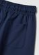 Boys' Regular Fit Blue Pure Cotton Shorts_3