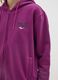 Purple cotton blend sweatshirt regular fit_3