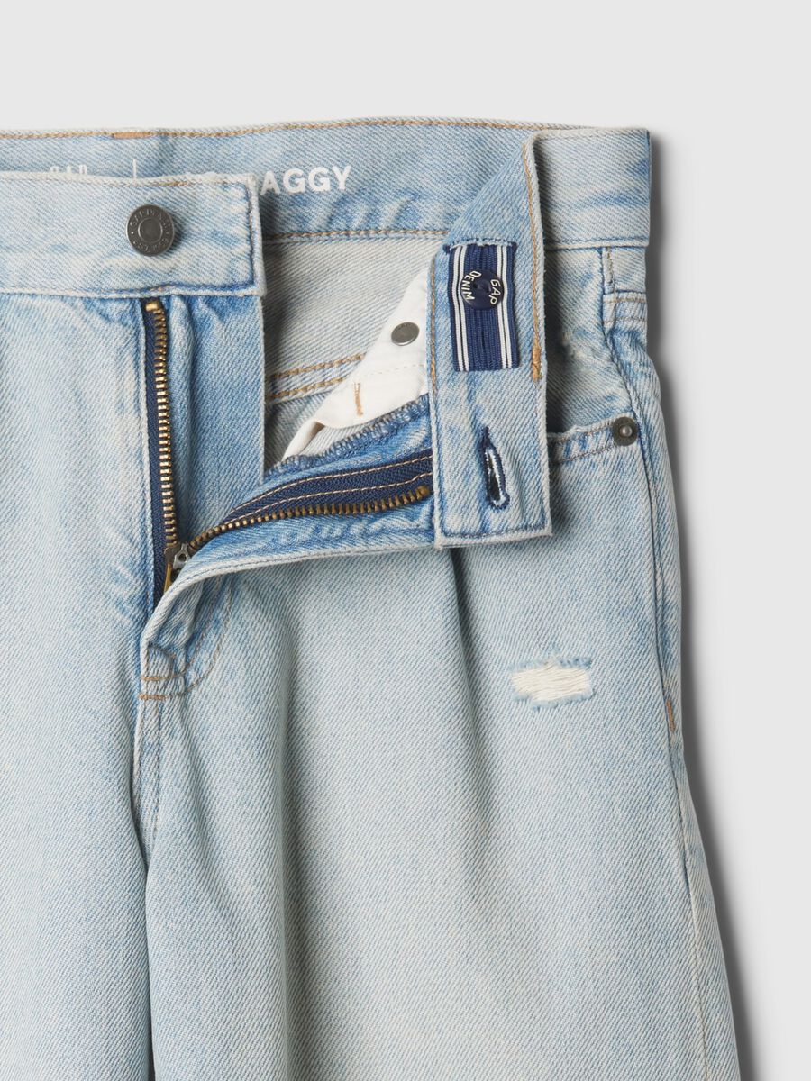 Baggy fit distressed jeans_4