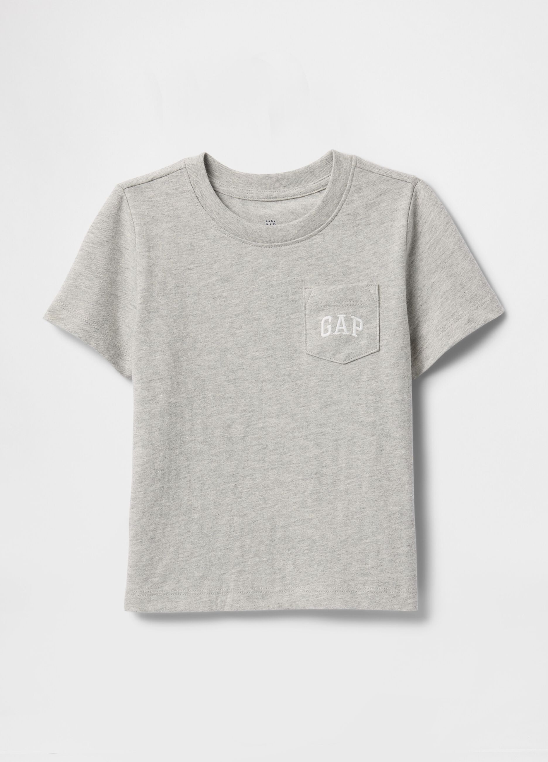 Grey T-shirt with GAP pocket