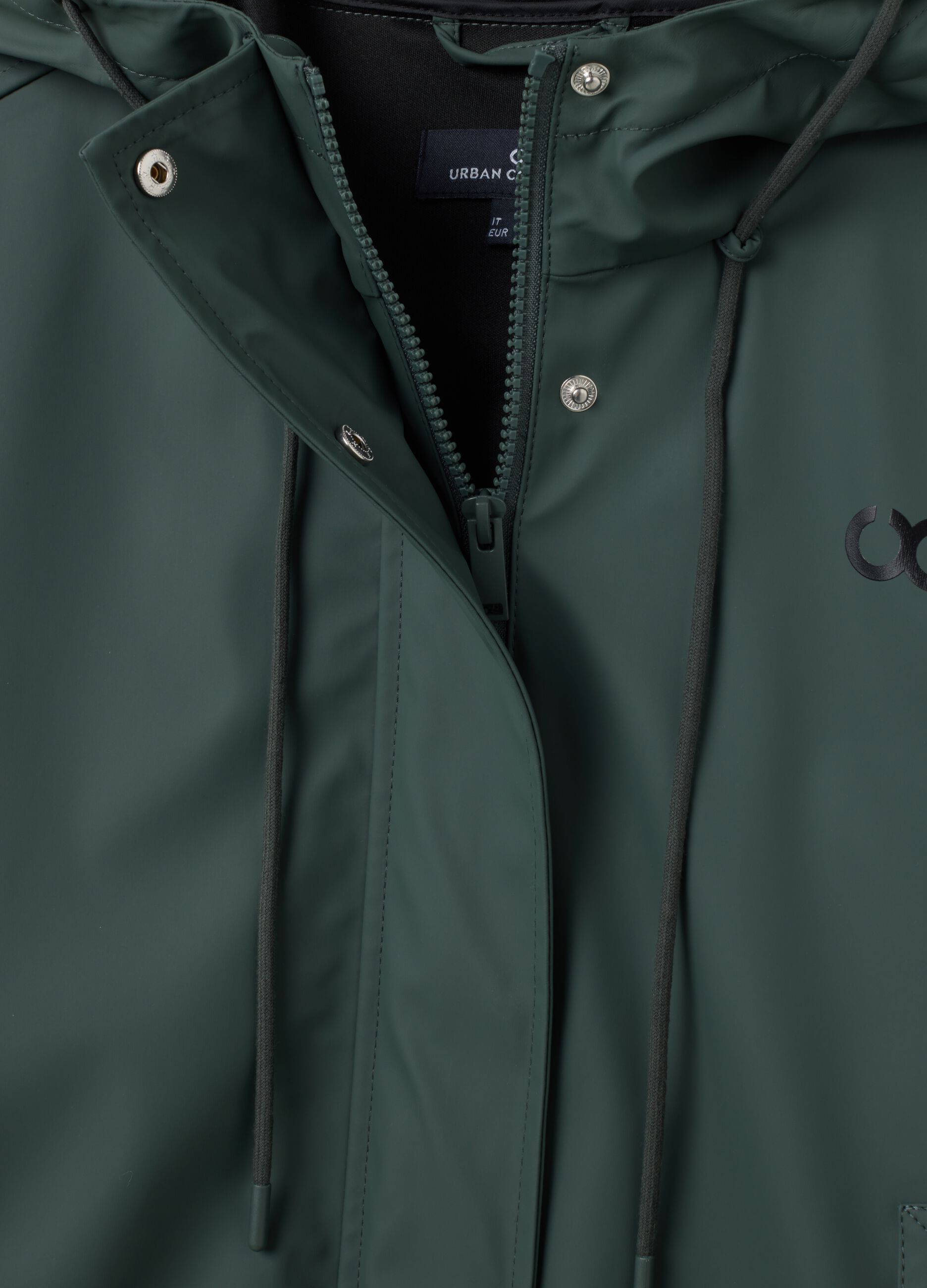 Regular Fit Green Jacket