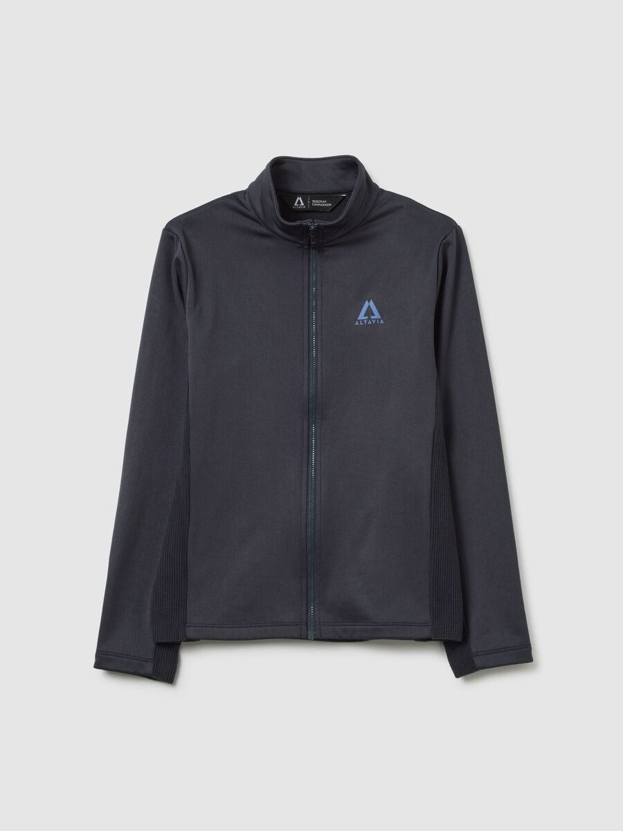 ALTAVIA WITH DEBORAH COMPAGNONI Full Zip Waffle Pile_4