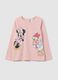 Regular Fit Pink Cotton Baby Girl's Top_0