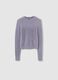 Girls' Soft Purple Fitted Jumper_3
