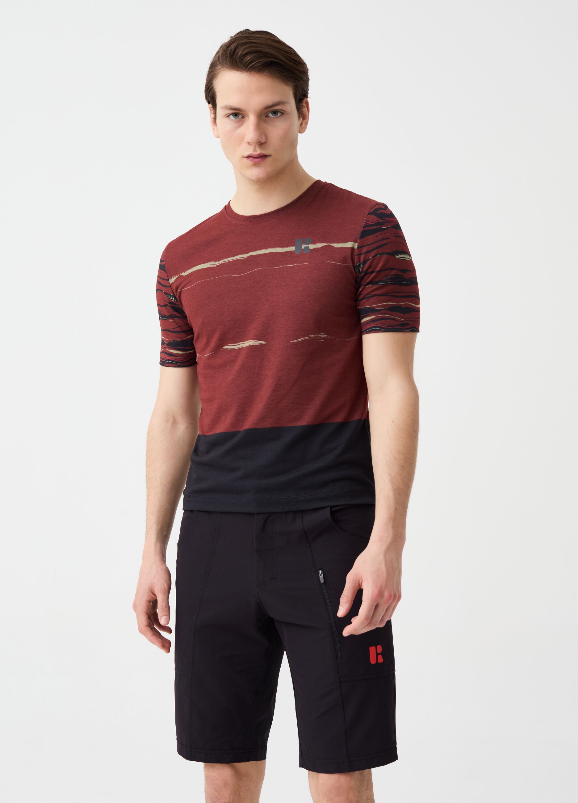 Ovs T-shirt ciclista bicolore Urban Riders