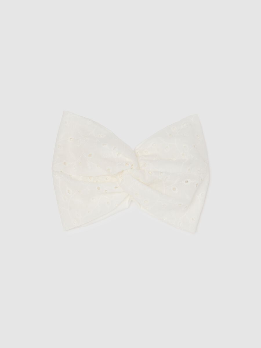 White viscose women's hairband QUID_0