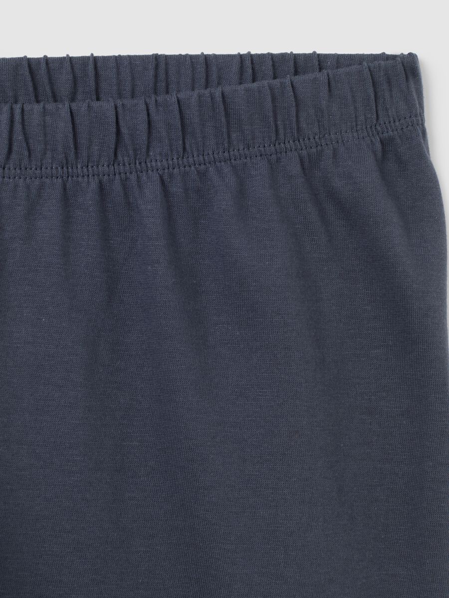 Pigiama da ragazzo in puro cotone multicolor regular fit_3