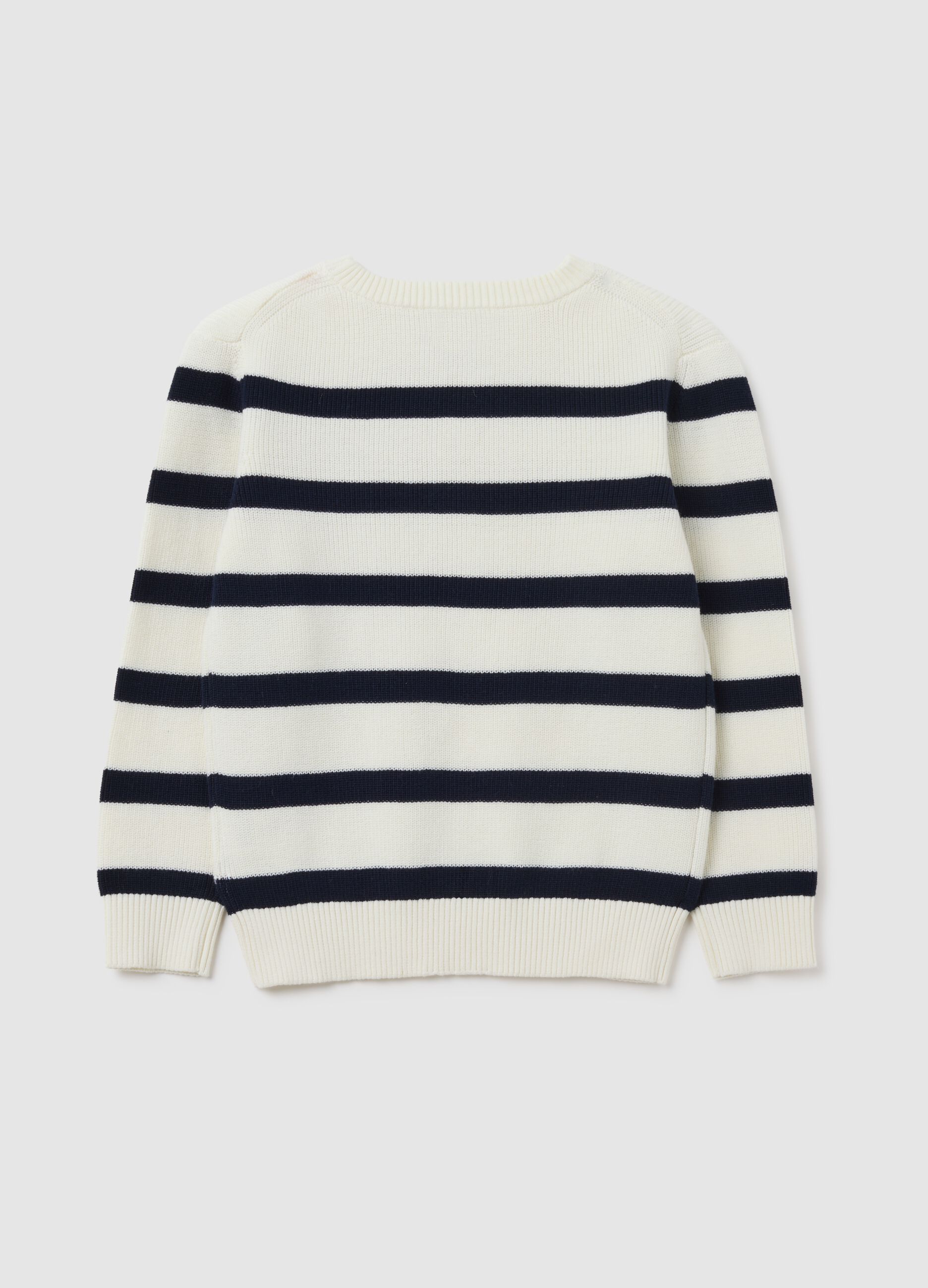Children's regular fit multicolour pure cotton jumper