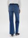 Regular fit wide leg blue denim trousers_2