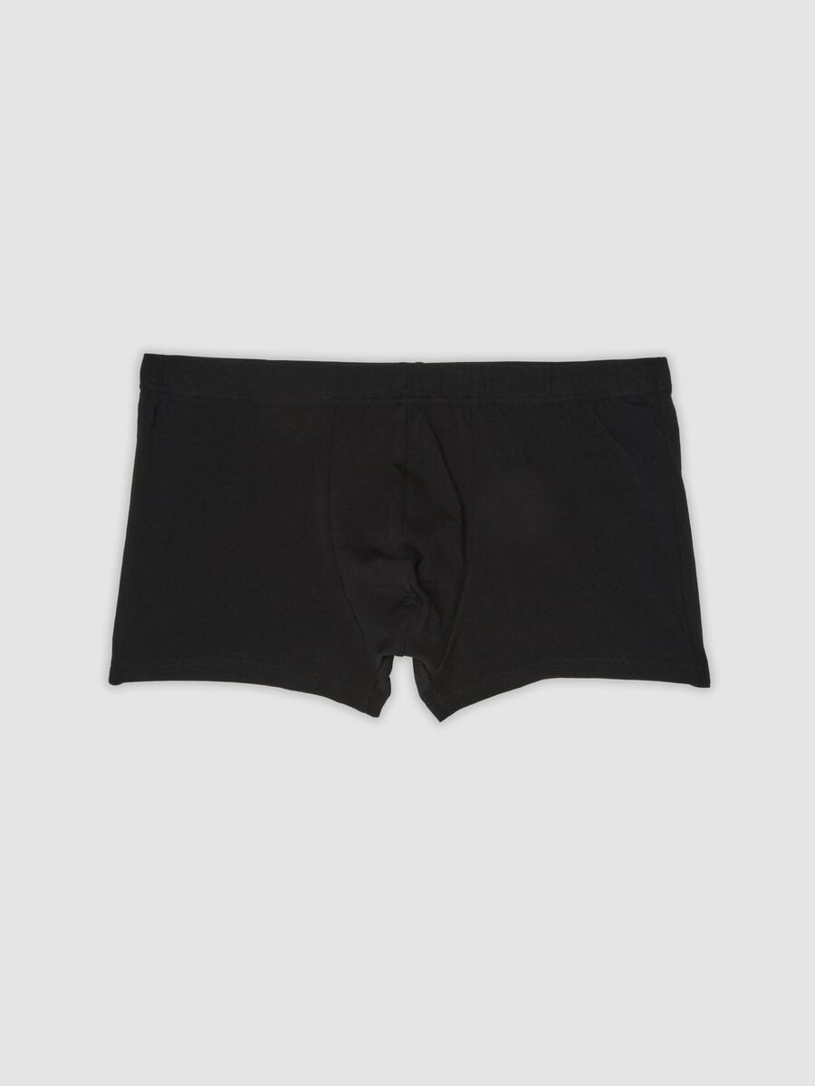 Boxer nero in cotone organico_4