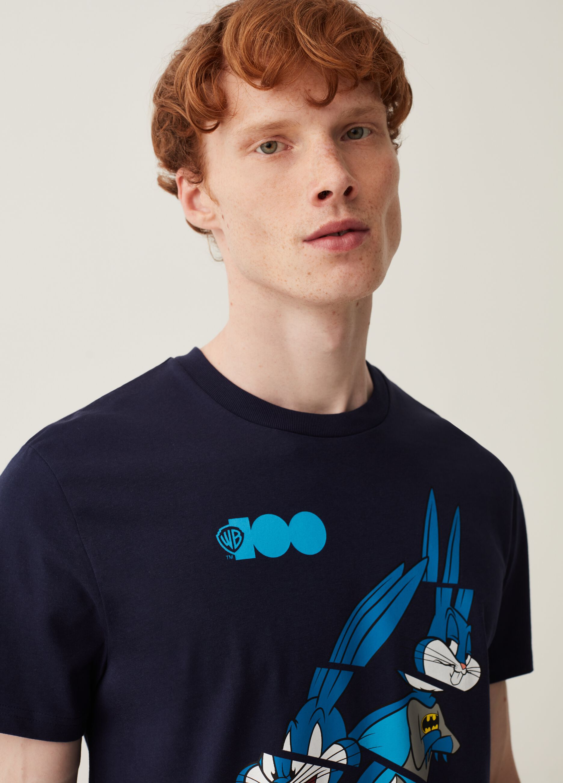 T-shirt in cotone 100° Anniversario_1