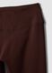 Brown high-waisted stretch leggings_7