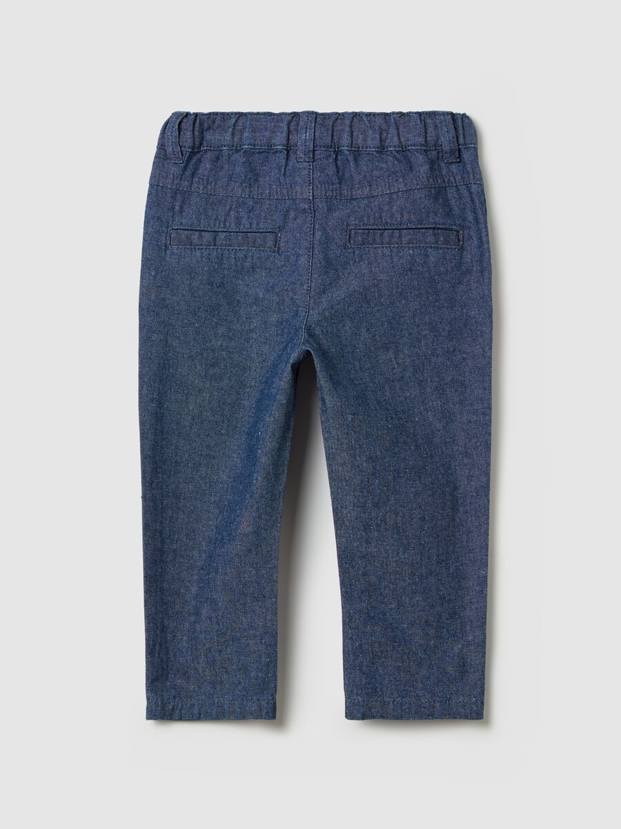 Cotton trousers with pockets_1