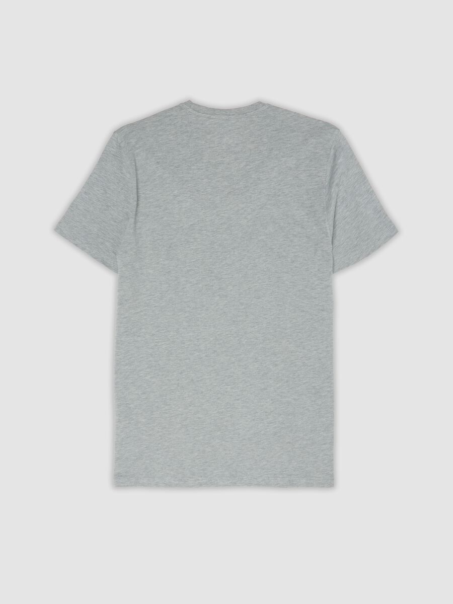 Grey Supima cotton regular-fit V-neck T-shirt_6