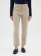 Slim-fit beige stretch trousers_1