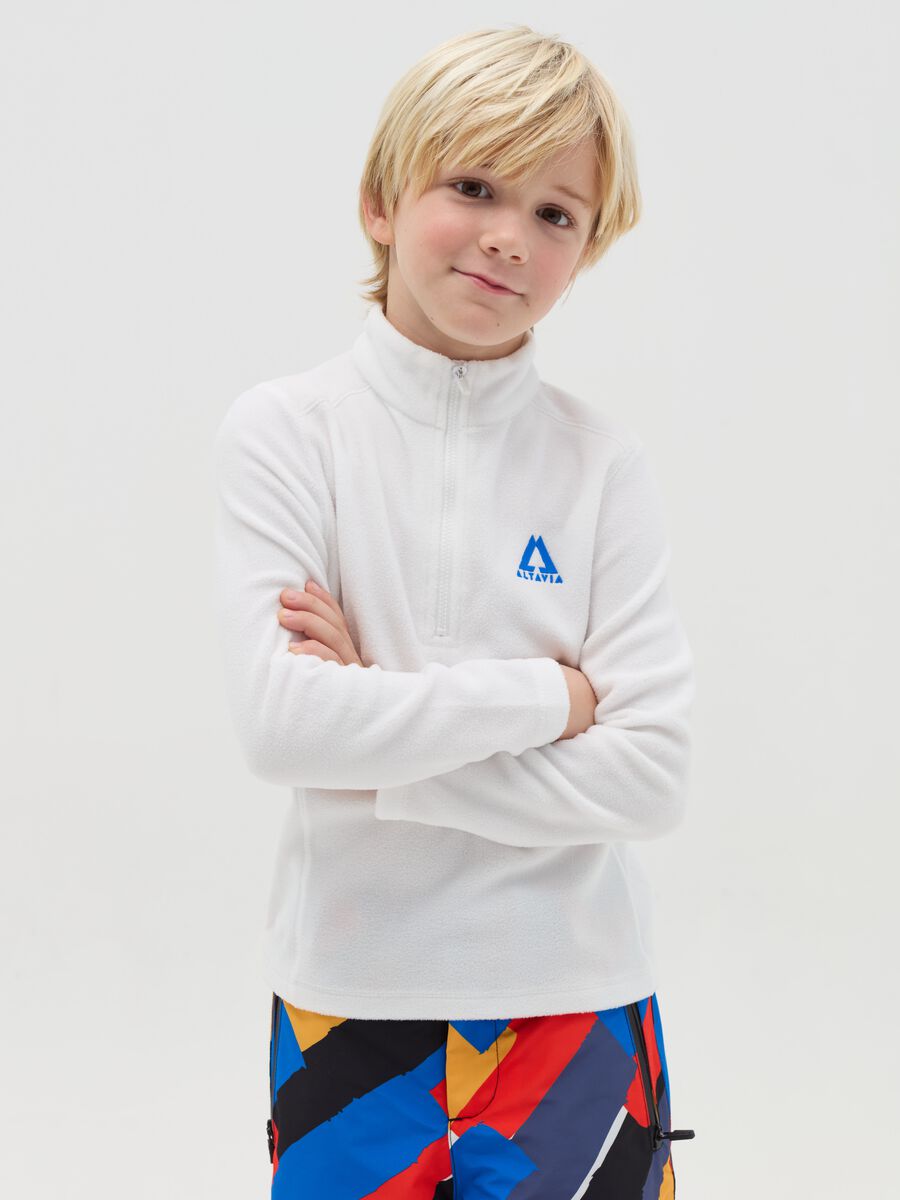 Altavia by Deborah Compagnoni half-zip fleece_0
