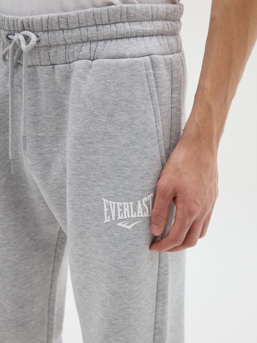 Grey cotton-blend jogging trousers_3