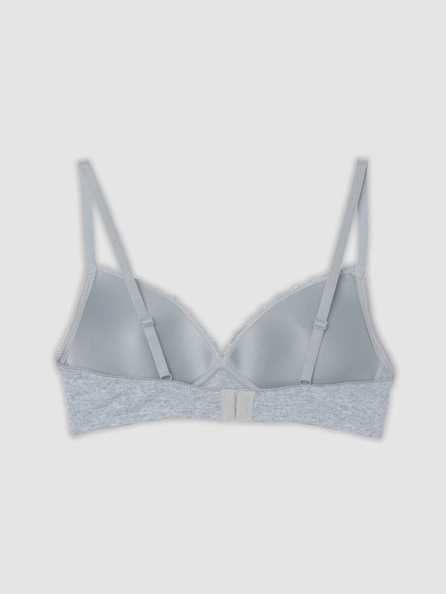 Reggiseno grigio imbottito in cotone organico elasticizzato_2