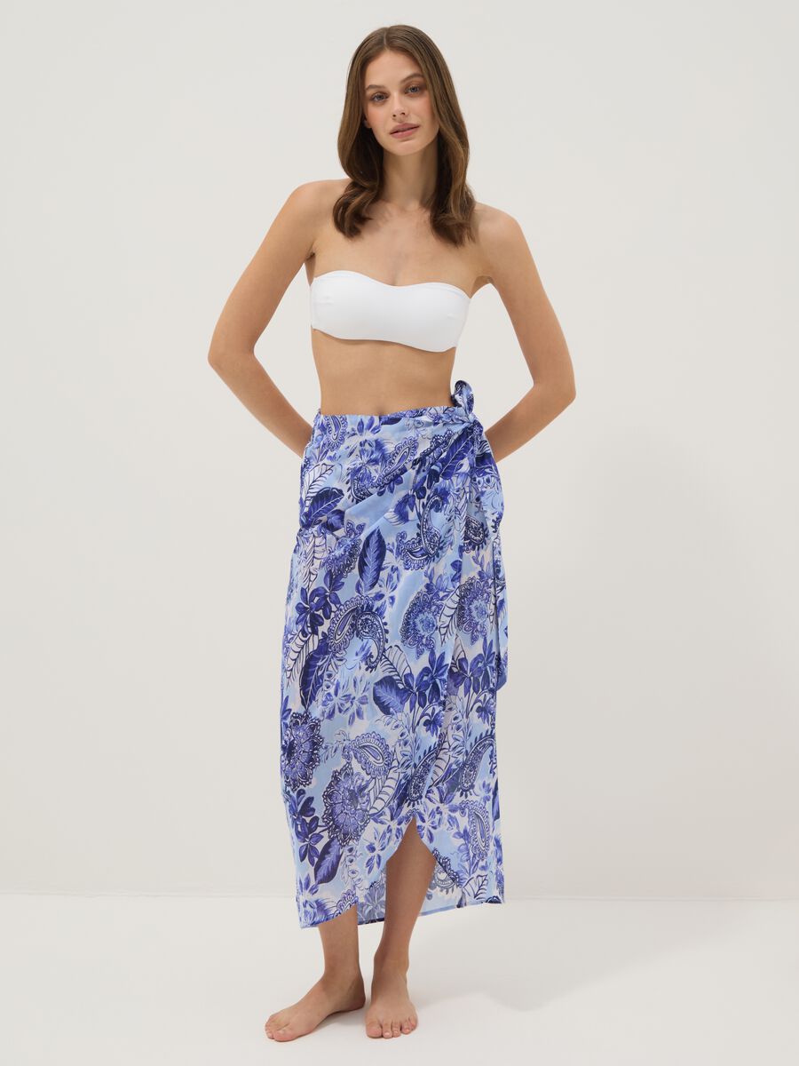 Sarong blu fantasia da mare_0