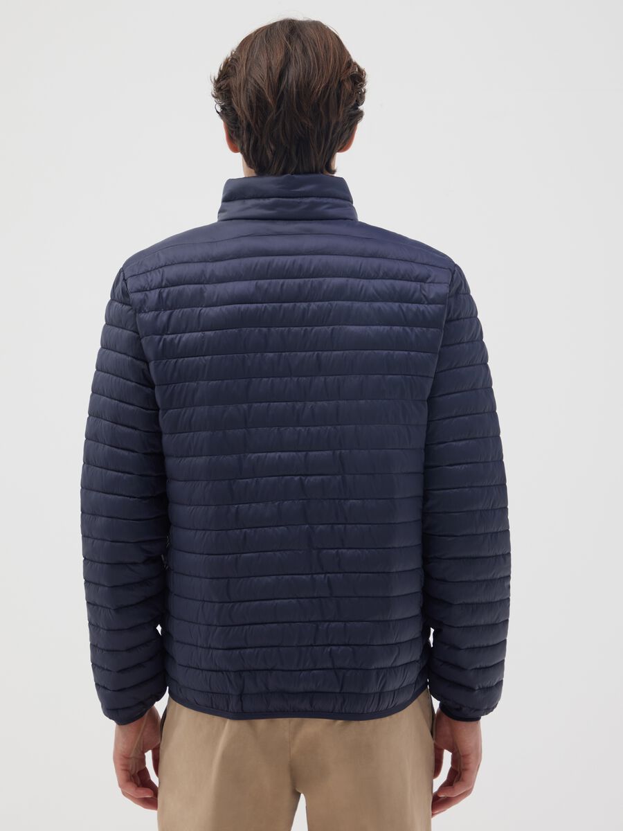 Giacca in tessuto blu regular fit_2