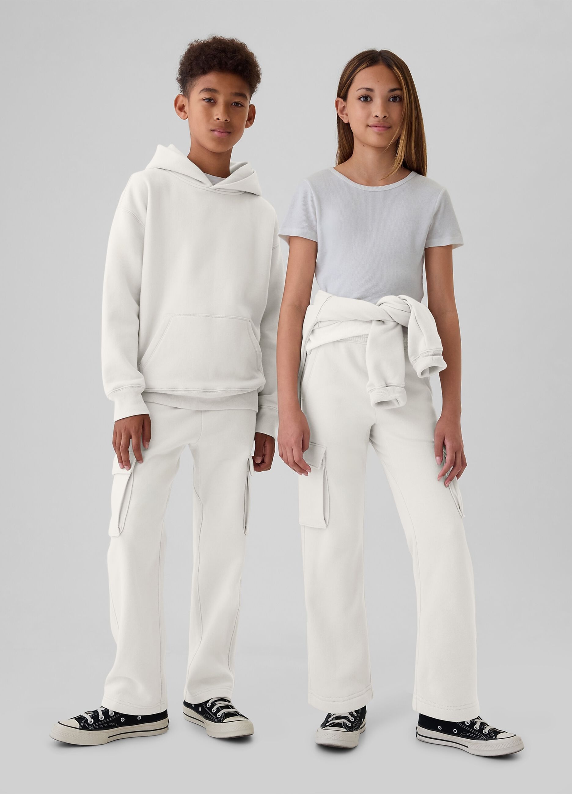 Solid colour hoodie